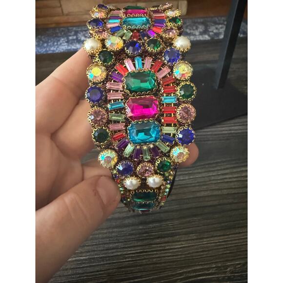 6/$25 Twine and Love Multicolor Gemstone Headband - Picture 5 of 8